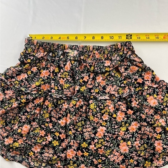 American Eagle - Women’s Skirt - Small - Floral - Ruffled - Miniskirt - Picture 4 of 7